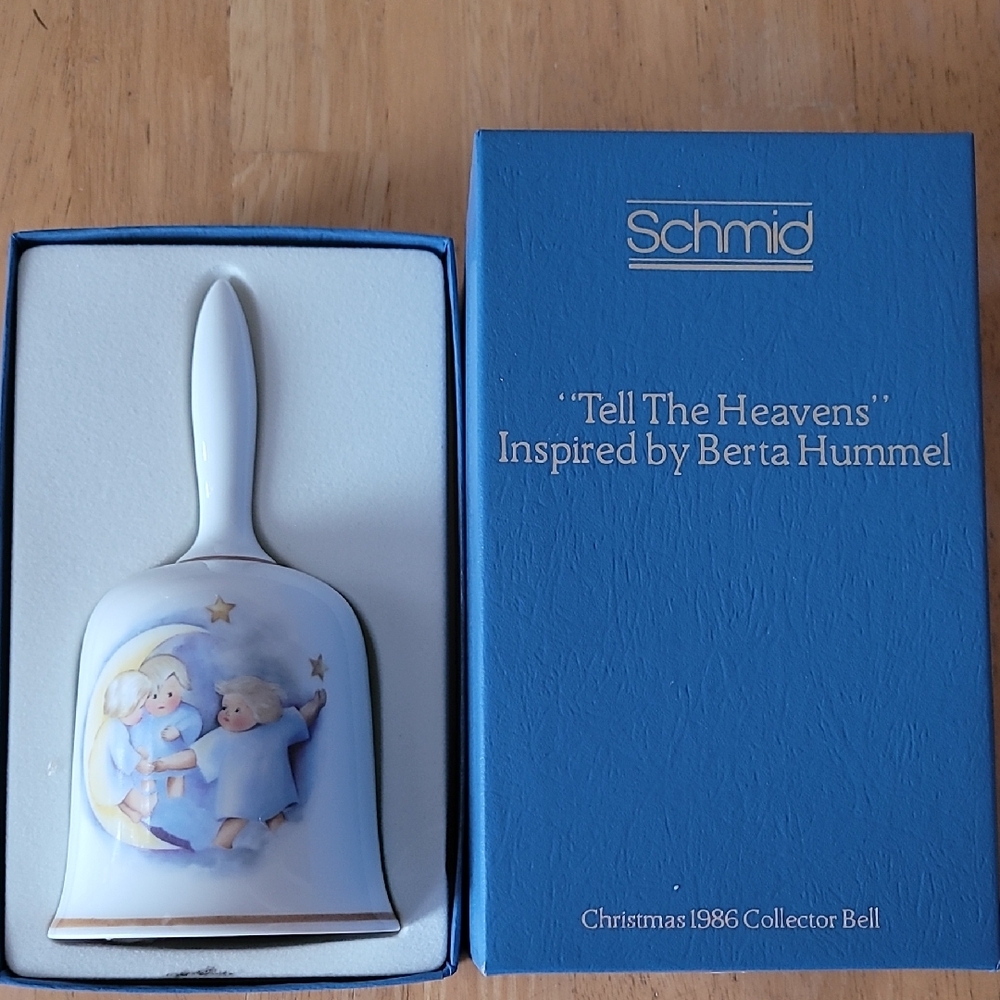 SCHMID Hummel Christmas 1986 Collector Bell
